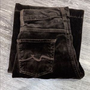 7 for all Mankind Velvet Pants 27
